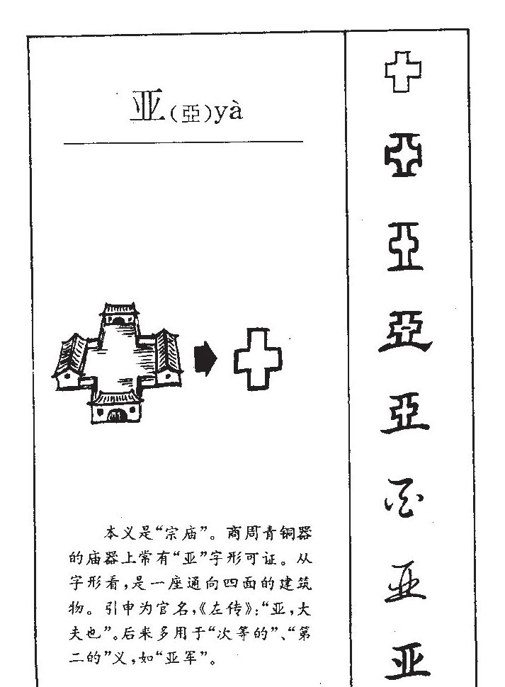 亚字字源