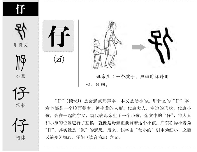 仔字字源