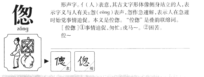 偬字字源