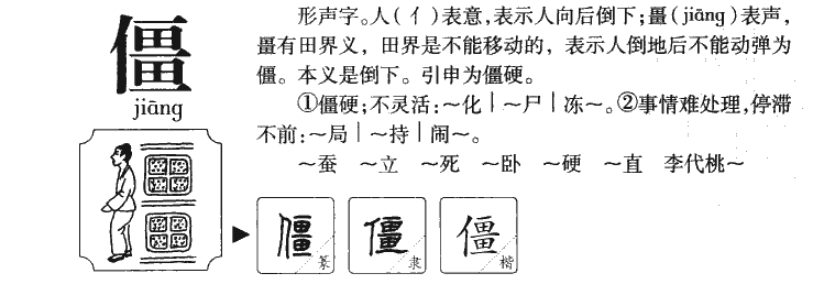 僵字字源