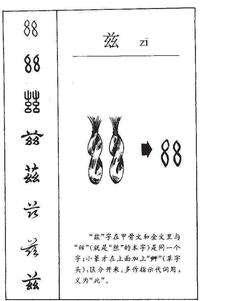 兹字字源