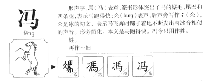 冯字字源