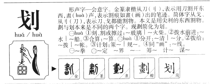 划字字源