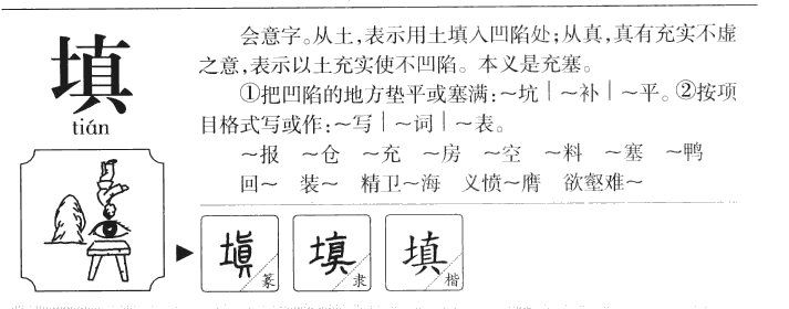 填字字源