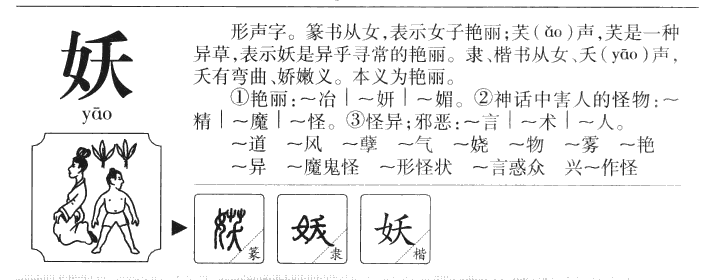 妖字字源