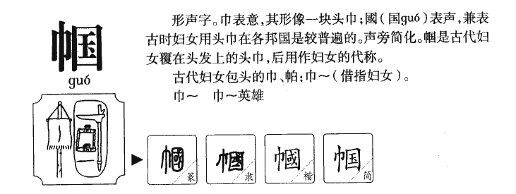 帼字字源