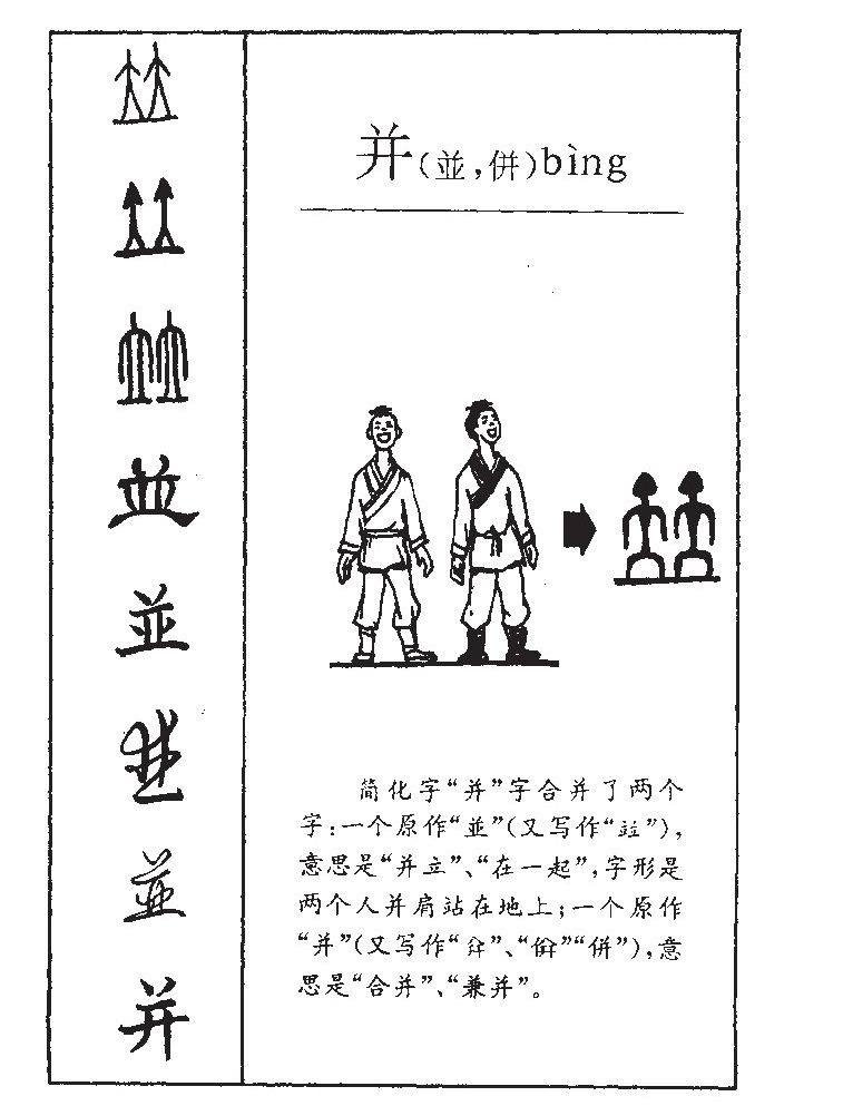 并字字源
