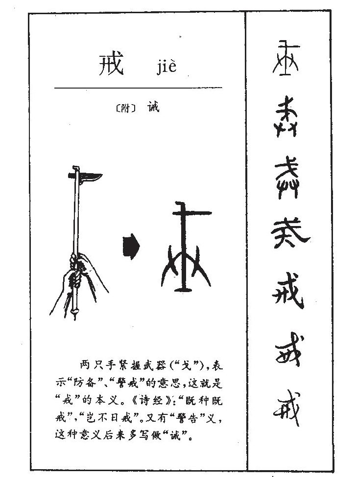 戒字字源