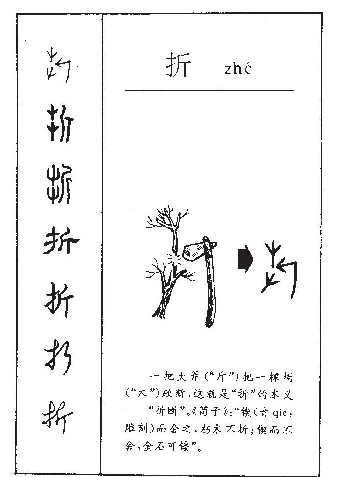 折字字源