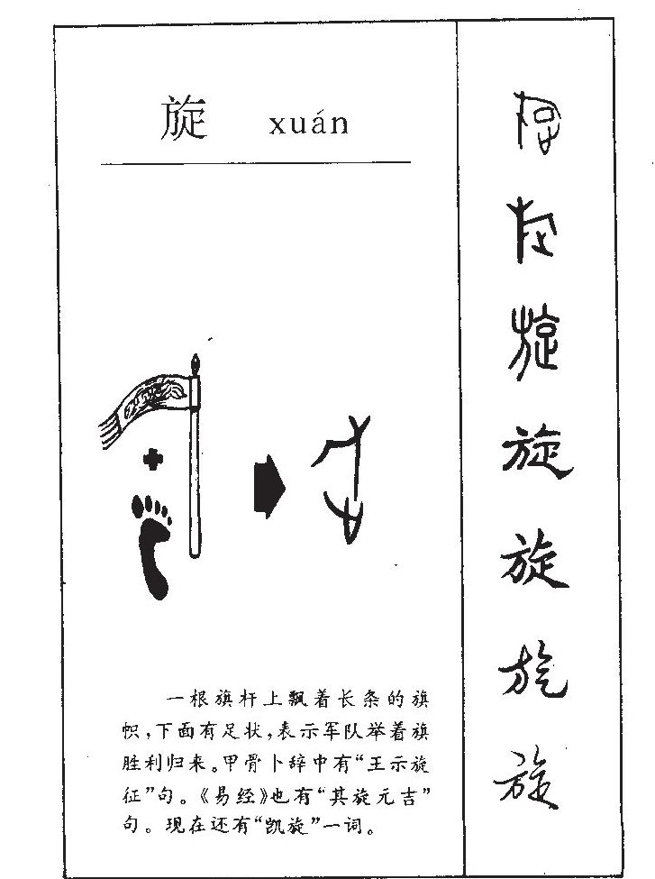 旋字字源