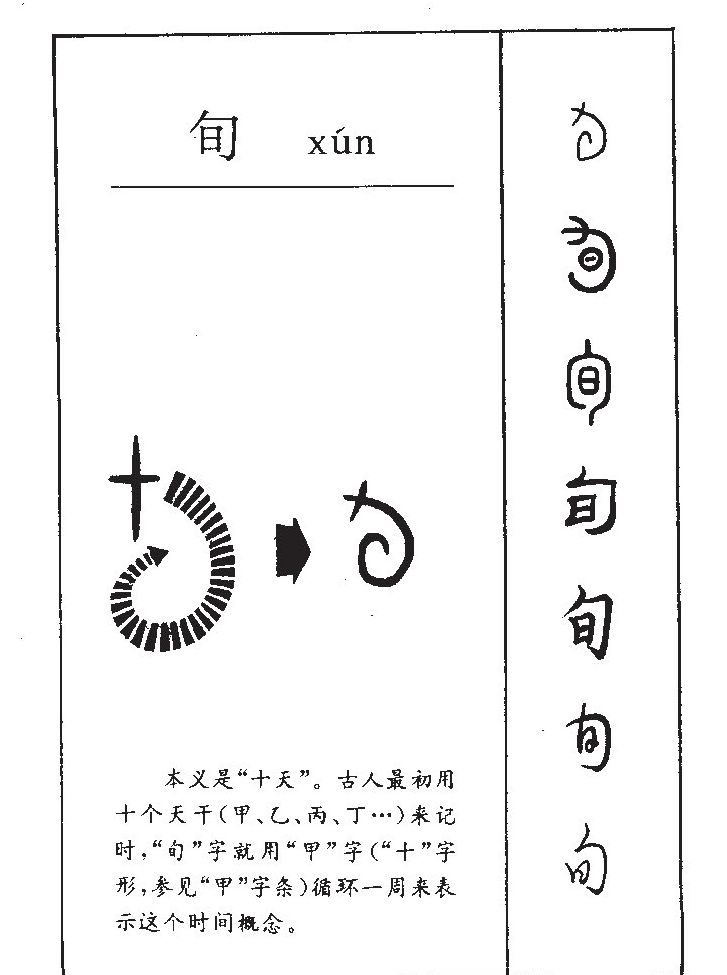 旬字字源