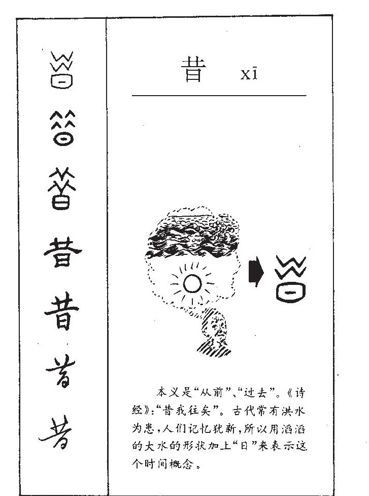 昔字字源