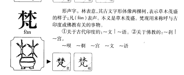 梵字字源