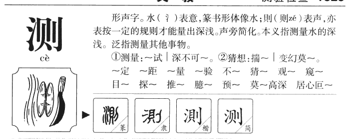 测字字源