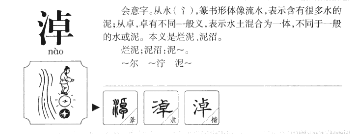 淖字字源