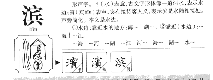 滨字字源