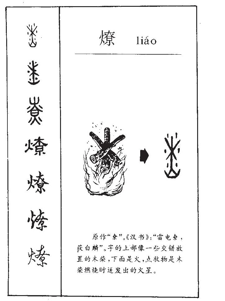 燎字字源