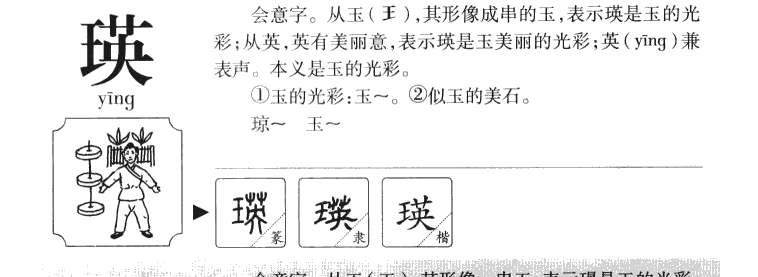 瑛字字源