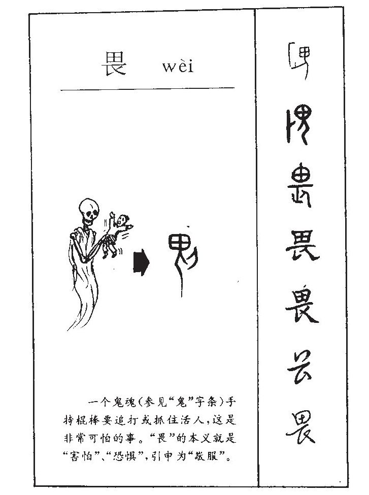 畏字字源