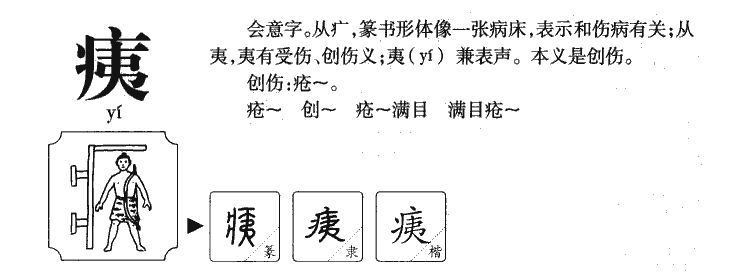 痍字字源