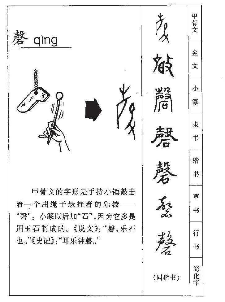 磬字字源