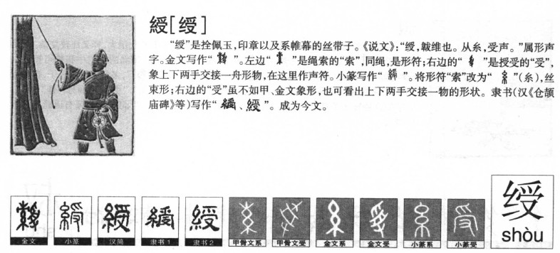 绶字字源