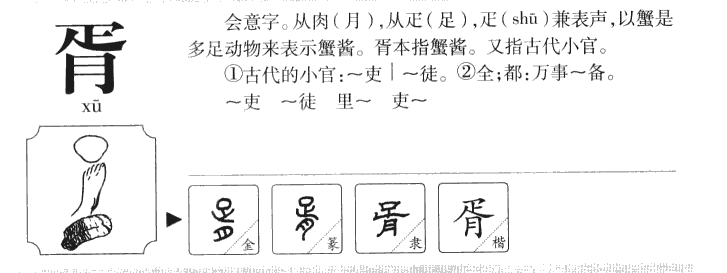 胥字字源