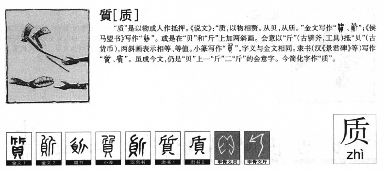 质字字源