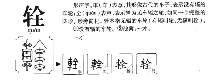 辁字字源