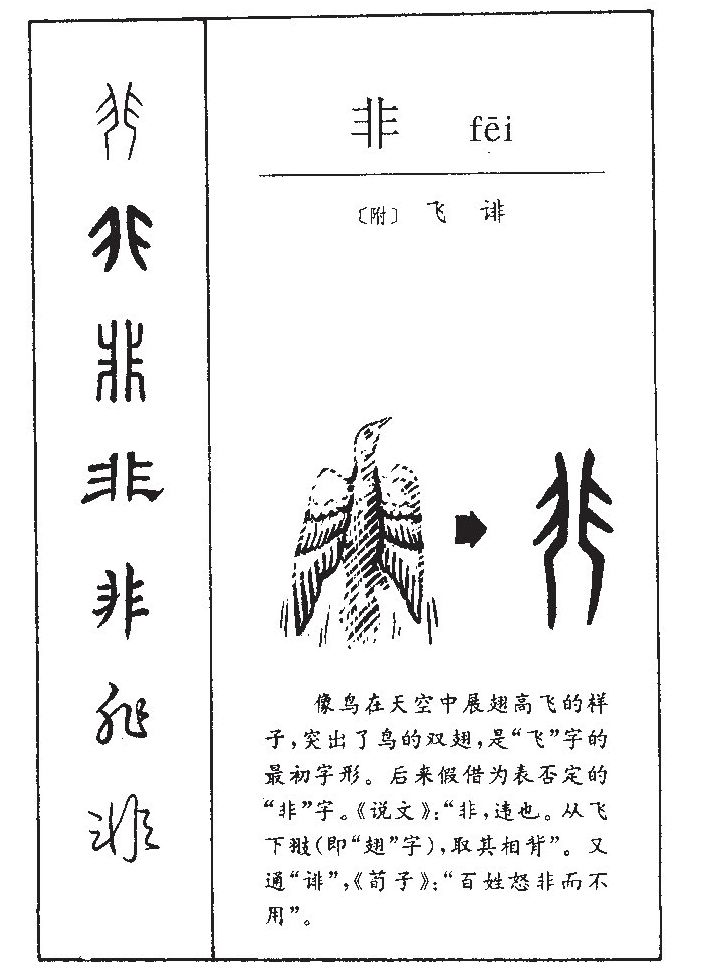 非字字源