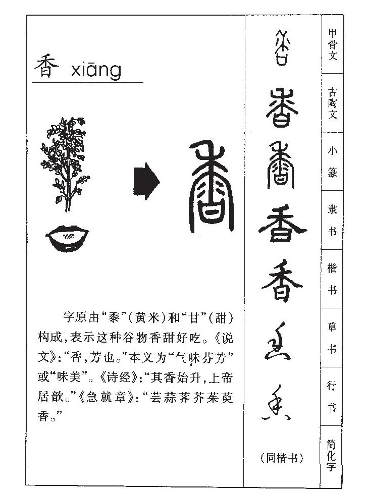 香字字源