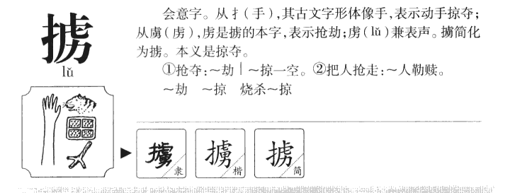 掳字字源