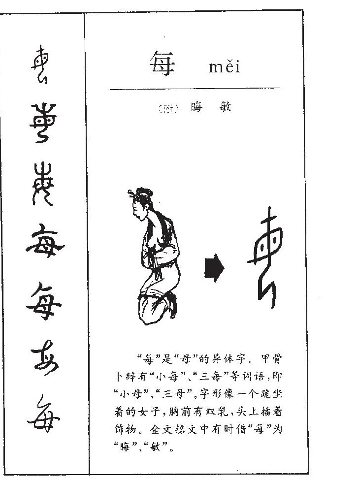 每字字源